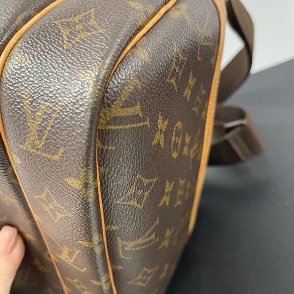 Louis Vuitton Reporter Shoulder/Crossbody Bag Monogram Canvas/Vachetta (JB1153) - Picture 5 of 14